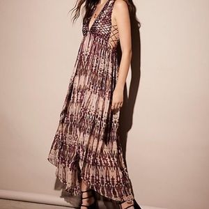 Free People Freyja Strappy Maxi Dress, XS